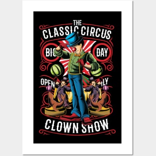 circus Classique illustration Posters and Art